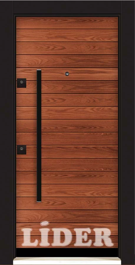 LİDER 1001 Termo Wood çelik kapı