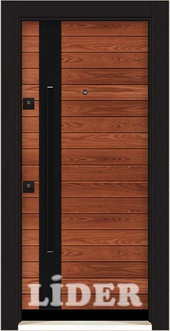 LİDER 1002 Termo Wood çelik kapı