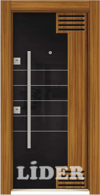 LİDER 115 PVC Kabartma çelik kapı