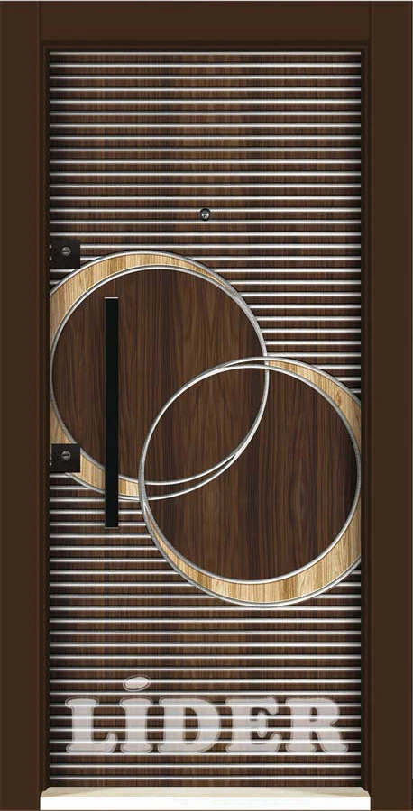 LİDER 1201 3D Metal Panel çelik kapı