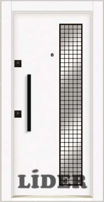 LİDER 1202 3D Metal Panel çelik kapı