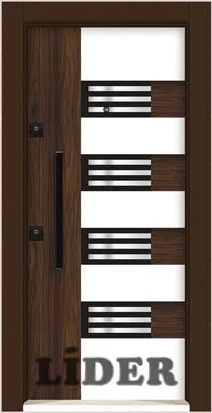 LİDER 1206 3D Metal Panel çelik kapı