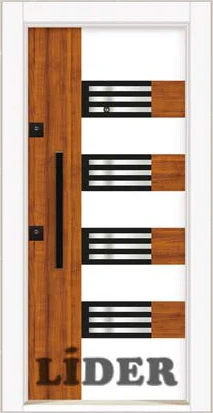 LİDER 1207 3D Metal Panel çelik kapı