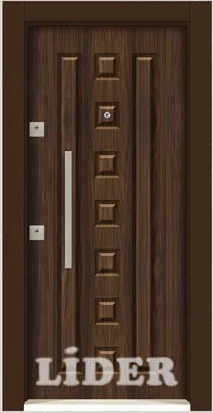 LİDER 1210 3D Metal Panel çelik kapı