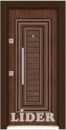 LİDER 1212 3D Metal Panel çelik kapı