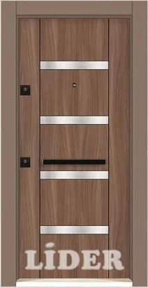 LİDER 1215 3D Metal Panel çelik kapı
