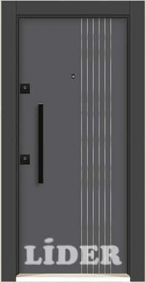 LİDER 1216 3D Metal Panel çelik kapı