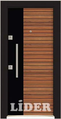 LİDER 1218 3D Metal Panel çelik kapı