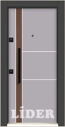 LİDER 1223 3D Metal Panel çelik kapı