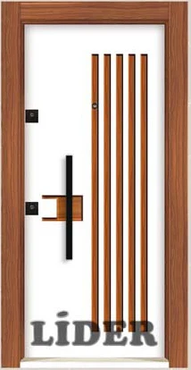 LİDER 1224 3D Metal Panel çelik kapı