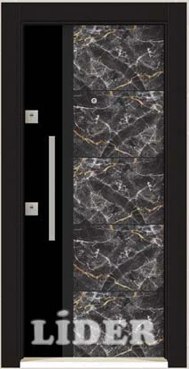 LİDER 1229 3D Metal Panel çelik kapı