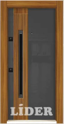 LİDER 123 PVC Kabartma çelik kapı