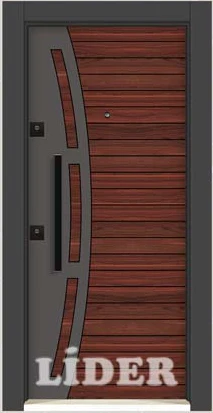 LİDER 1234 3D Metal Panel çelik kapı
