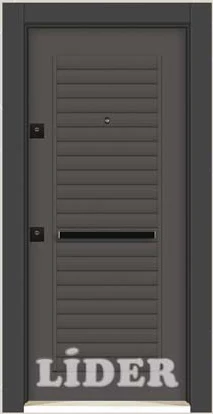 LİDER 1237 3D Metal Panel çelik kapı