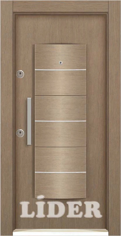 LİDER 127 PVC Kabartma çelik kapı