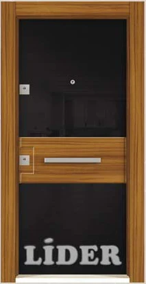 LİDER 135 PVC Kabartma çelik kapı