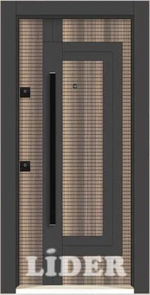 LİDER 680 Elit Laminoks çelik kapı