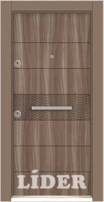 LİDER 810 Kromlu Laminoks çelik kapı