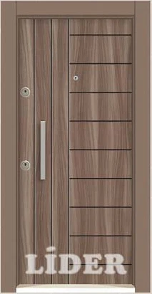LİDER 938 Rustik Laminoks çelik kapı