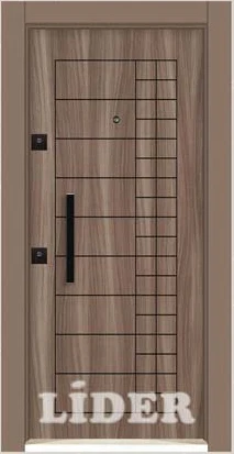 LİDER 950 Rustik Laminoks çelik kapı